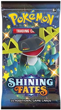 Pokemon Shining Fates Booster Pack - Shiny Dragapult Art